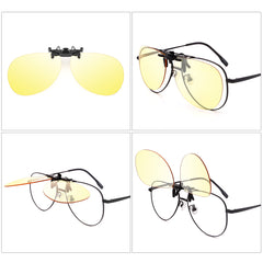 GAMEKING Aviator Clip-On Computer Glasses - CrystalHillGlasses.com