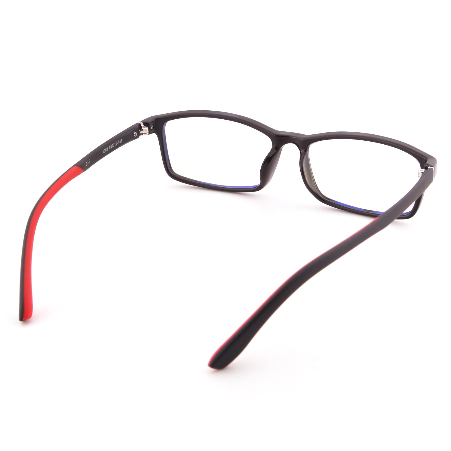 Mind Bridge Big Kids and Teens Computer Glasses (Black Red) - CrystalHillGlasses.com