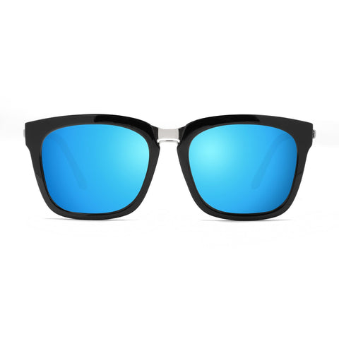 AKG Square Mirror Polarized Sunglasses 17021 - CrystalHillGlasses.com